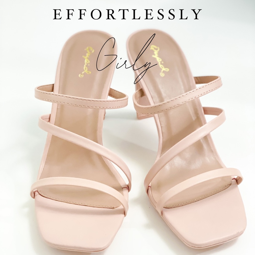 NEW Pink Nude Sandals